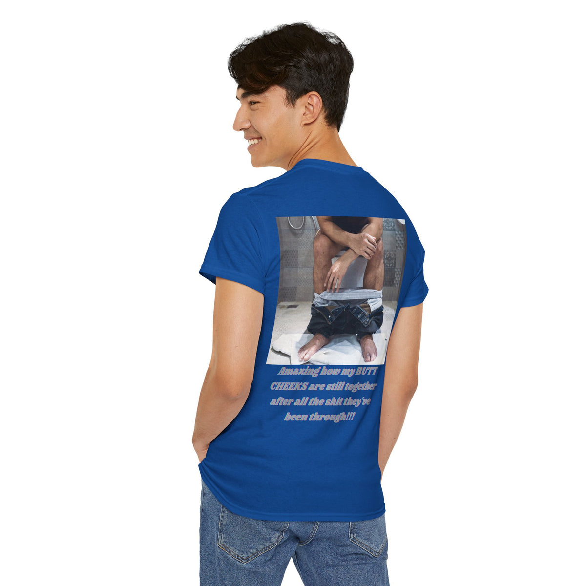 Still Together Bathroom Humor Tee – Back Print | Intuition Within