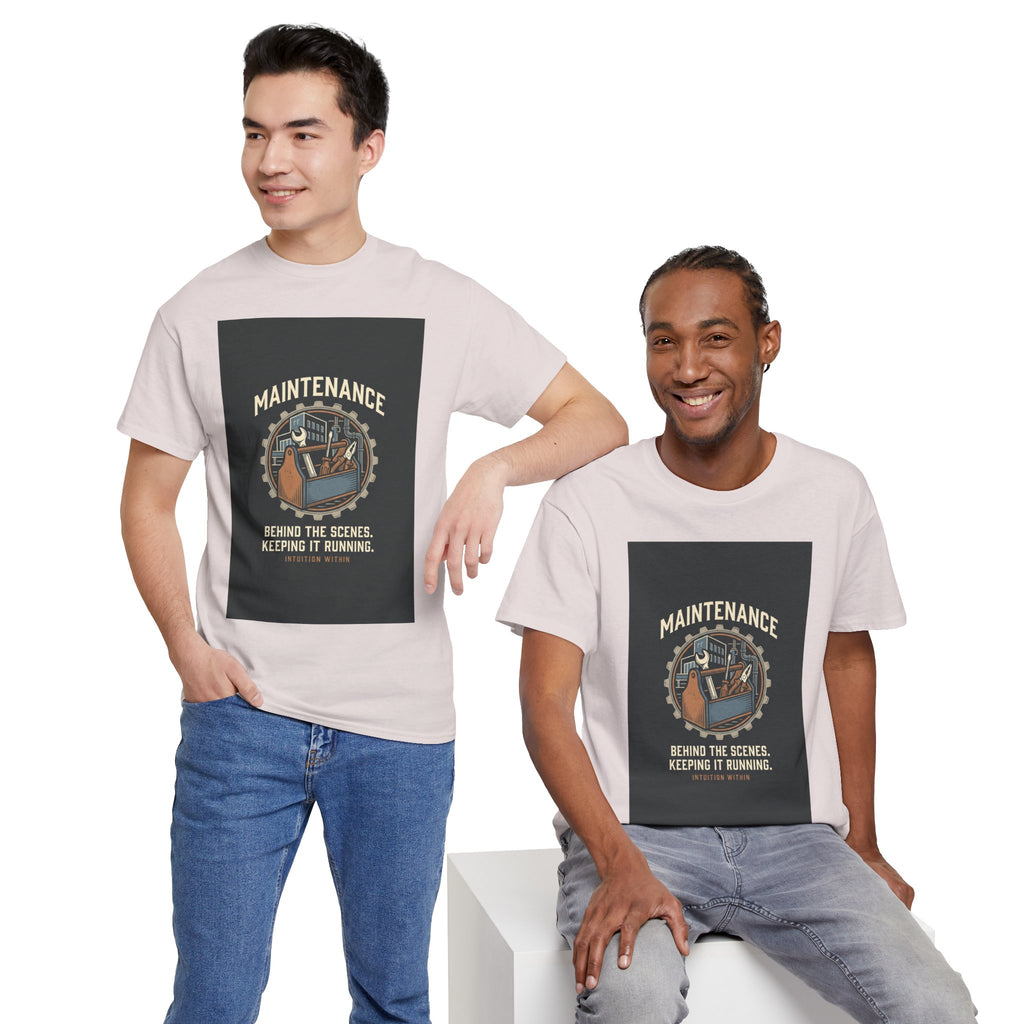 Keeping It Running Maintenance Worker T-Shirt