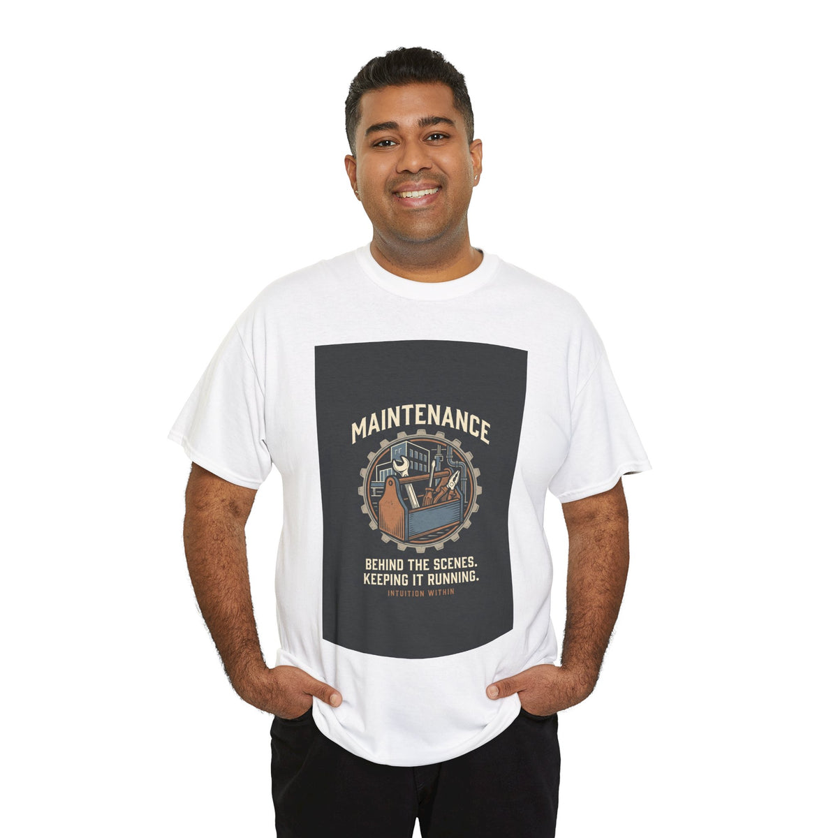 Keeping It Running Maintenance Worker T-Shirt