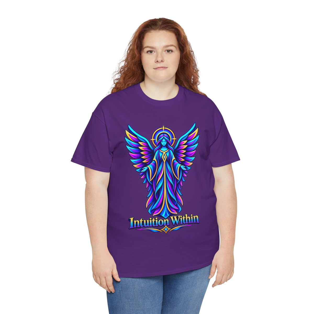 Intuition Within Angel Wings T-Shirt | Trust Your Inner Voice