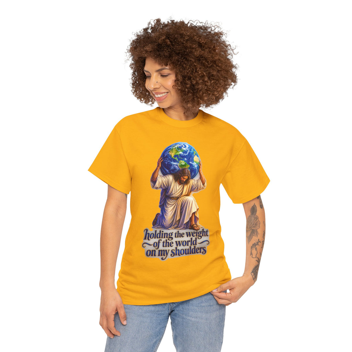 Weight of the World T-Shirt | Quiet Strength
