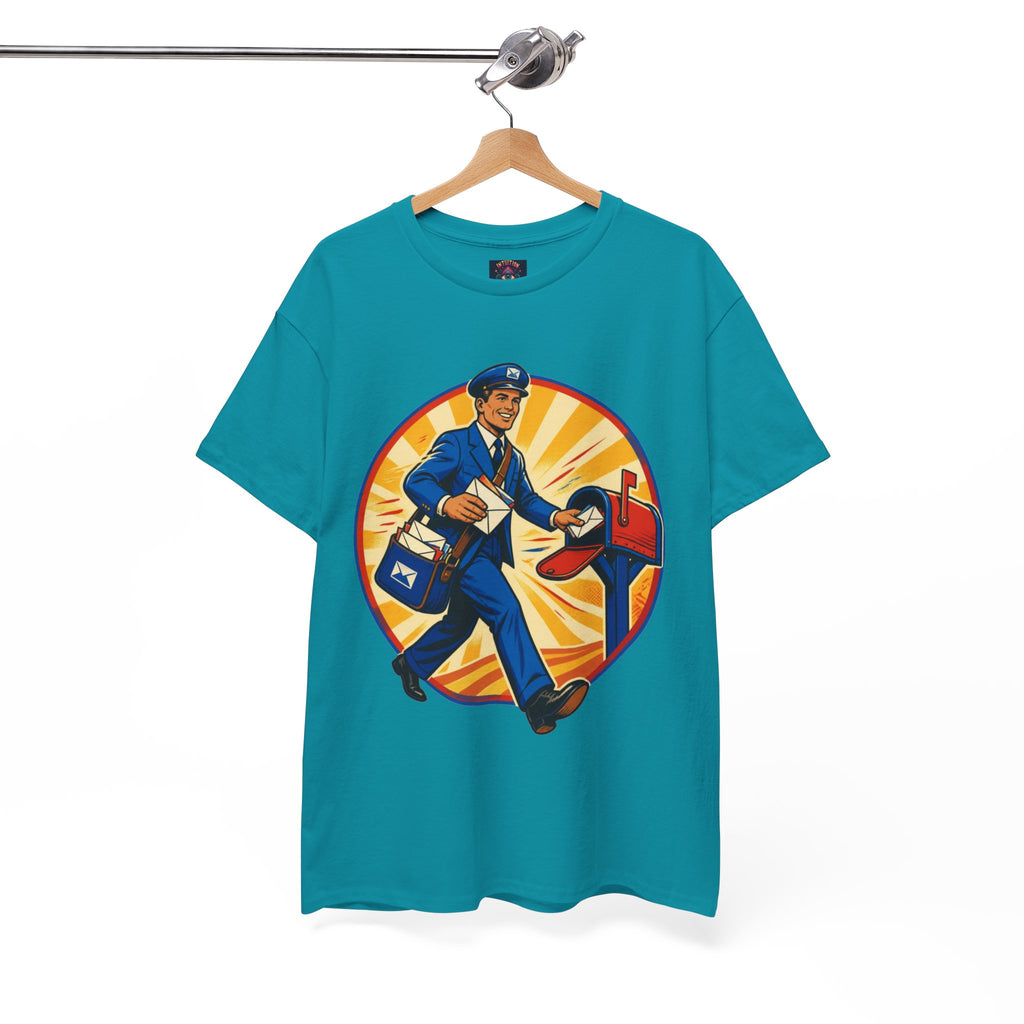 Male Mail Carrier Retro Tribute Tee