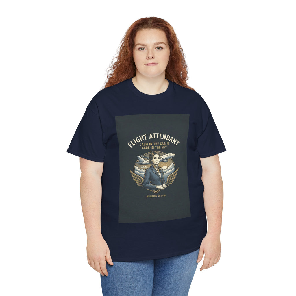 Flight Attendant T-Shirt | Calm in the Cabin