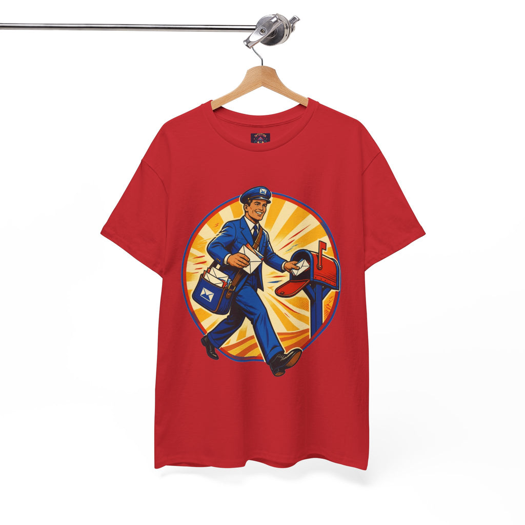 Male Mail Carrier Retro Tribute Tee