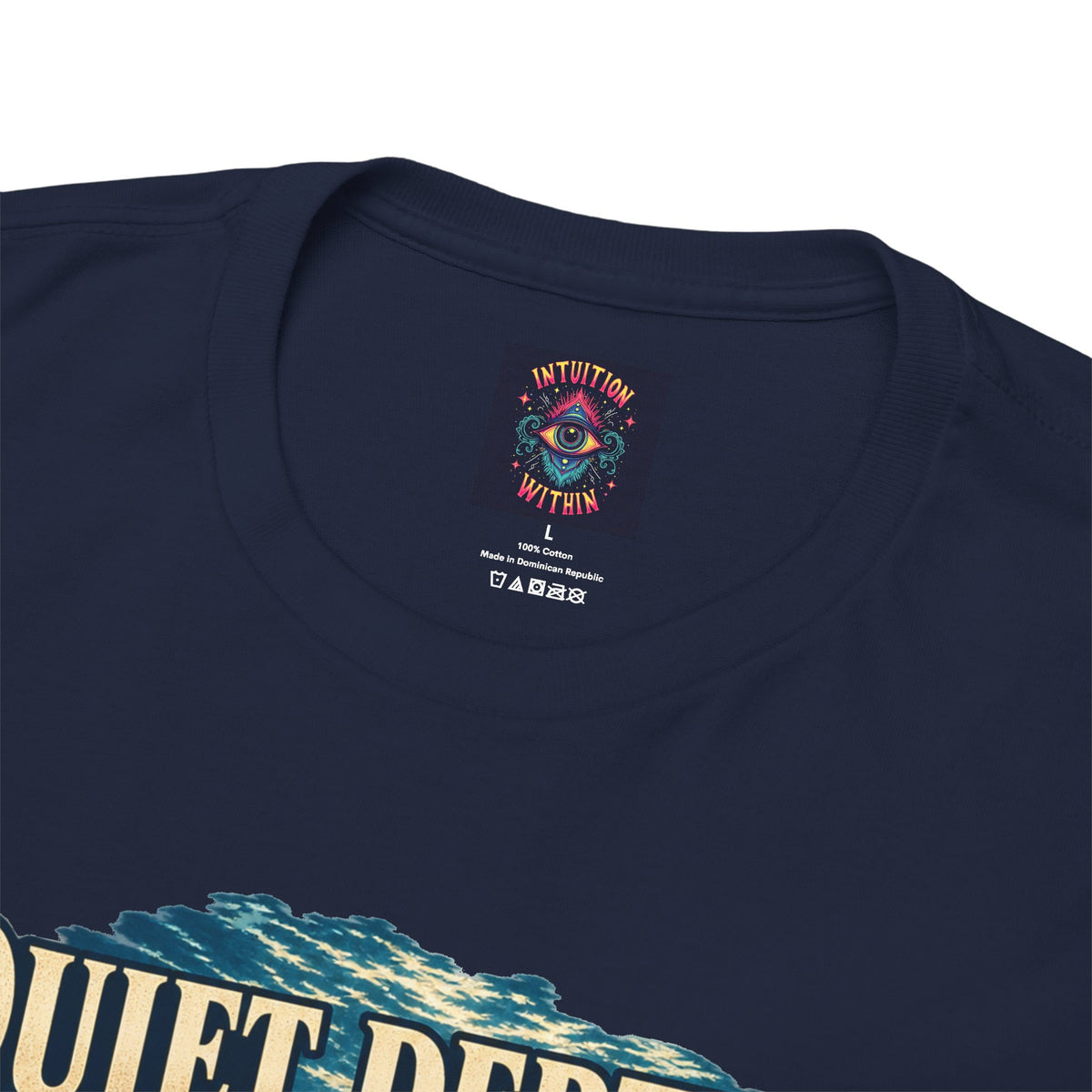 Quiet Depths, Unshakable Resolve T-Shirt | Military Diver Tribute