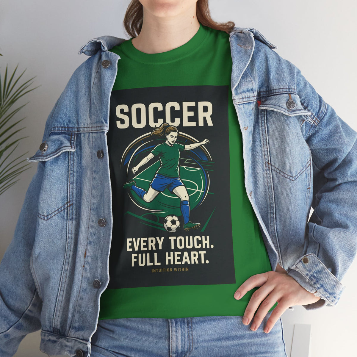 Every Touch, Full Heart Soccer T-Shirt