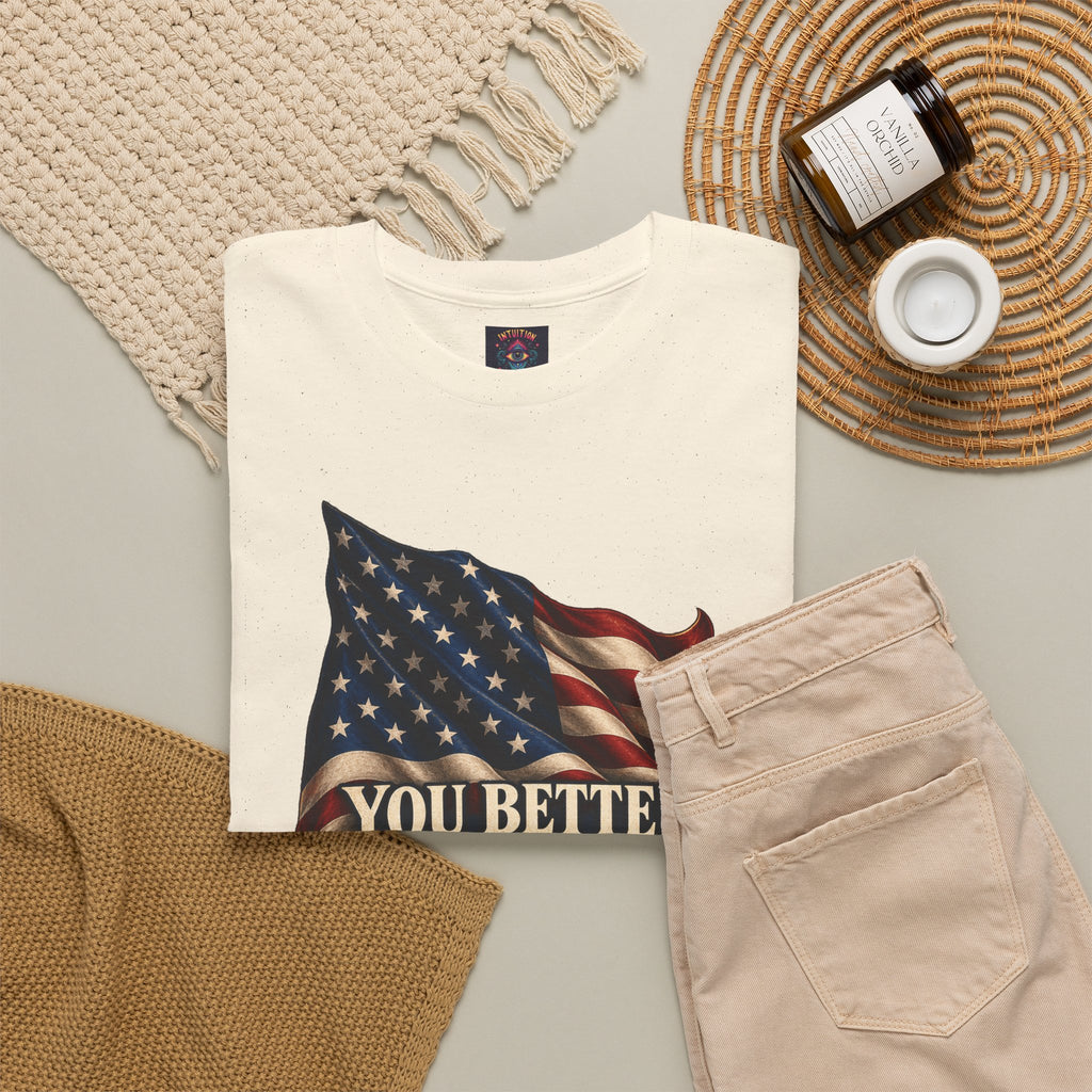 You Better Recognize American Flag T-Shirt | Patriotic Pride