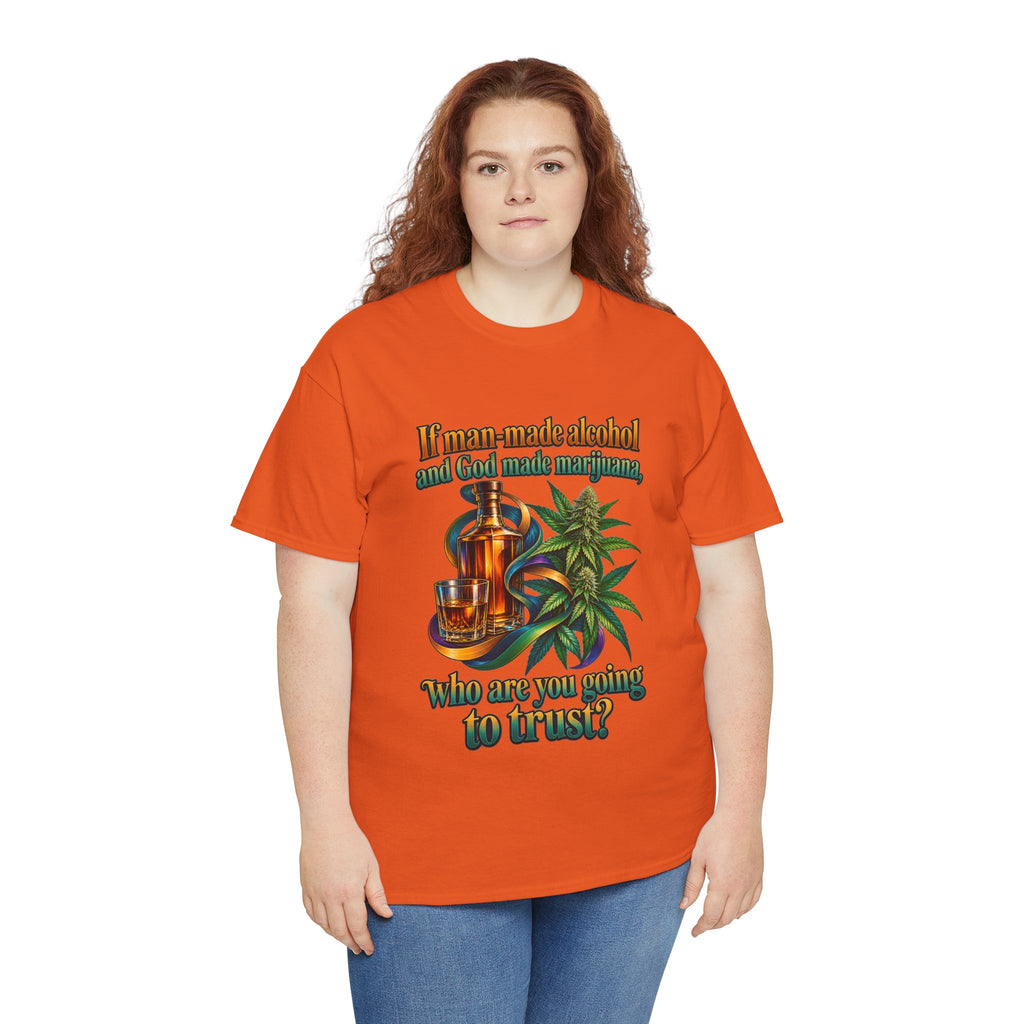 Homemade Alcohol & Cannabis Humor T-Shirt