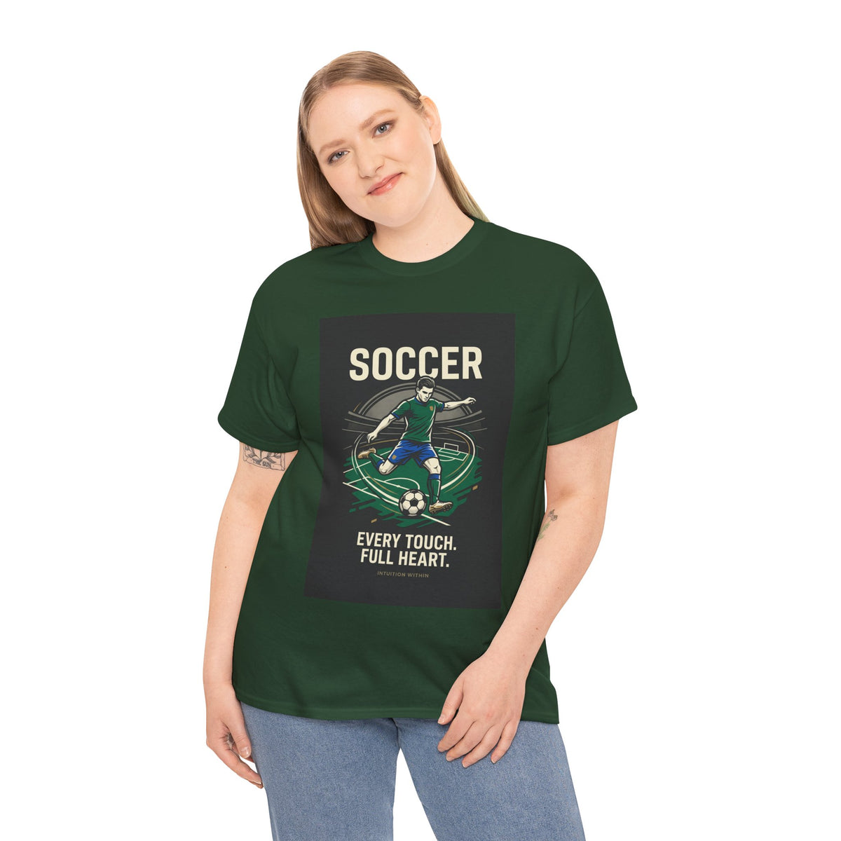 Every Touch, Full Heart Soccer T-Shirt