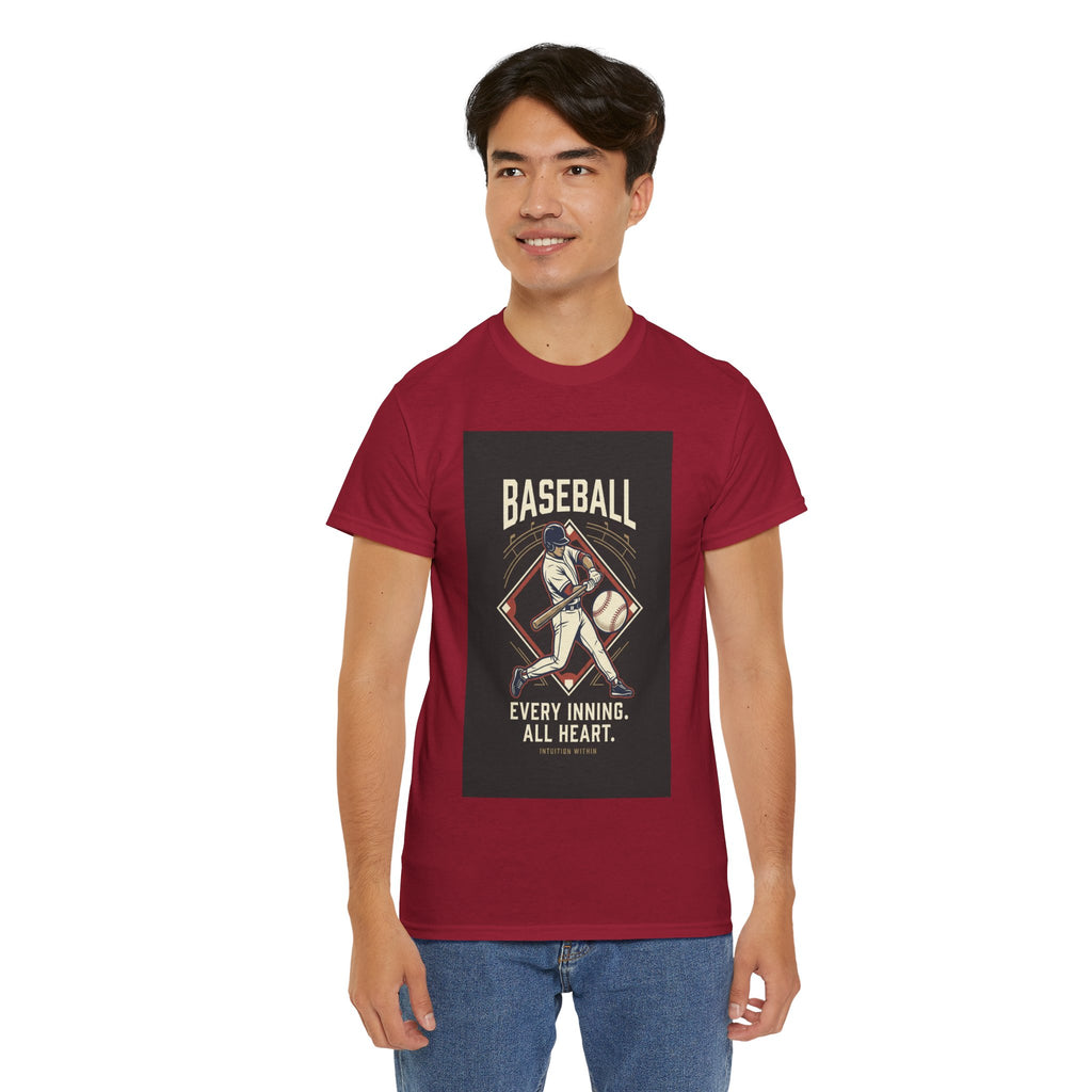 Every Inning, All Heart Baseball T-Shirt