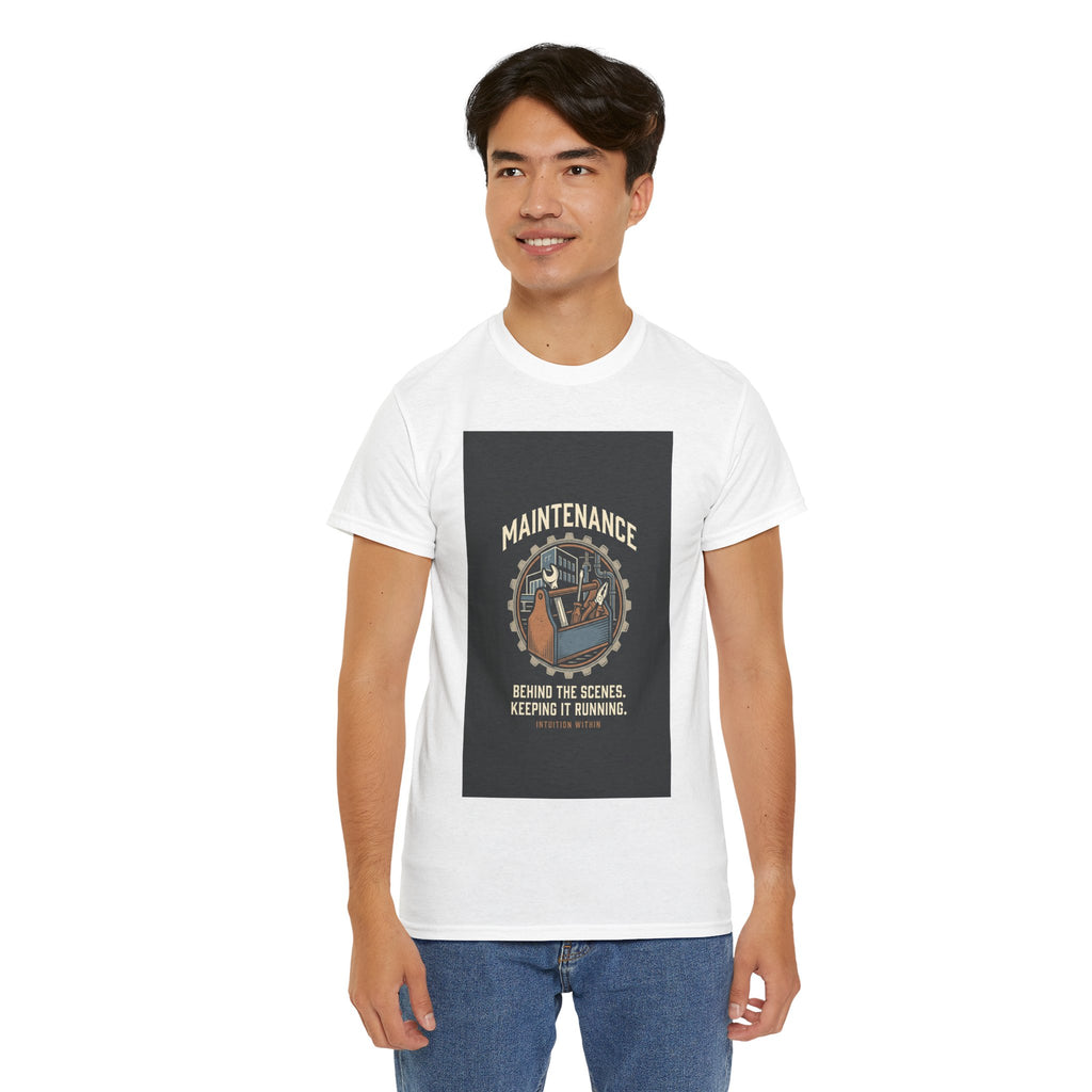 Keeping It Running Maintenance Worker T-Shirt
