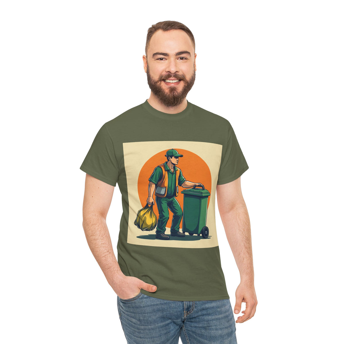 Garbage Collector Retro Tribute Tee