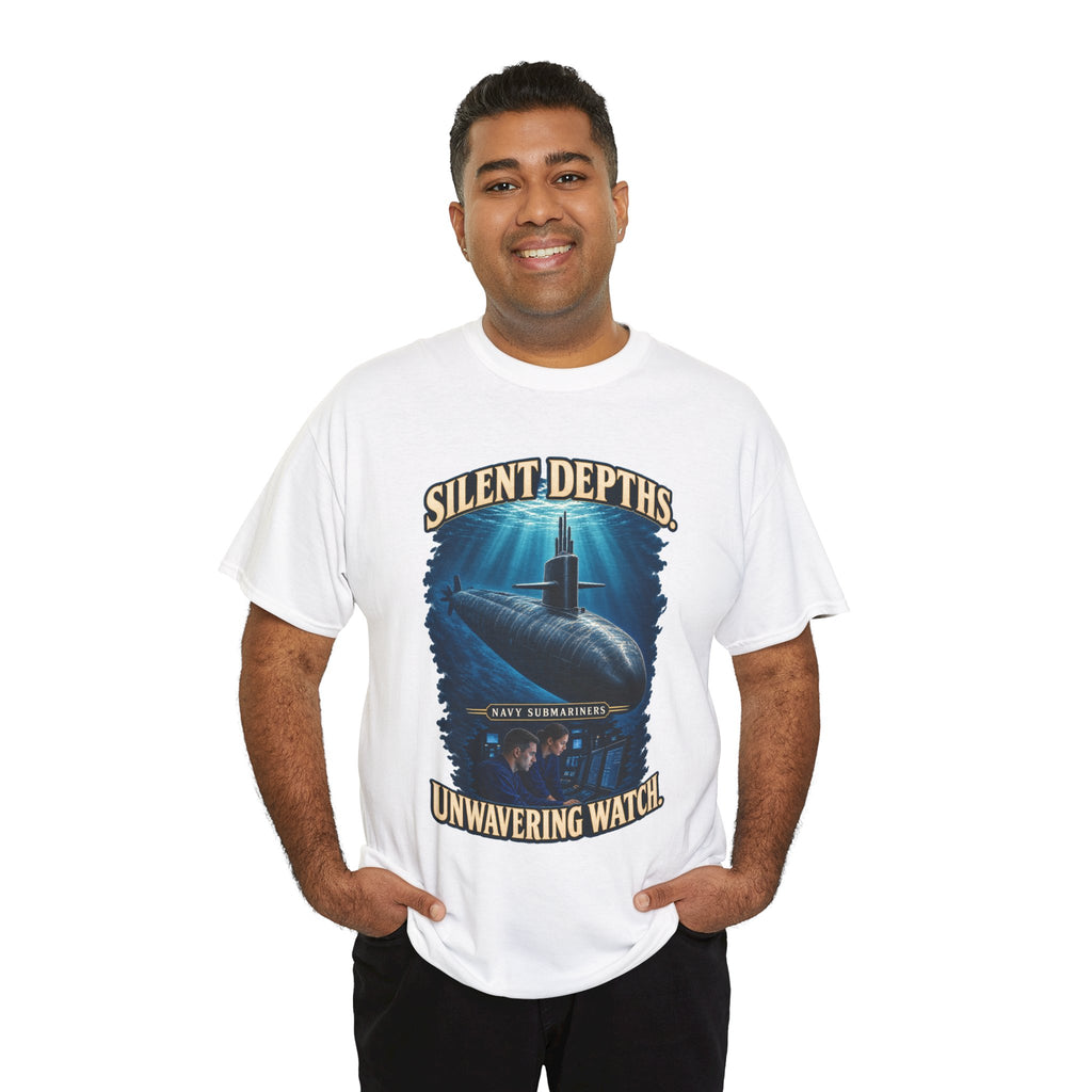 Silent Depths, Unwavering Watch T-Shirt | Submariner Tribute