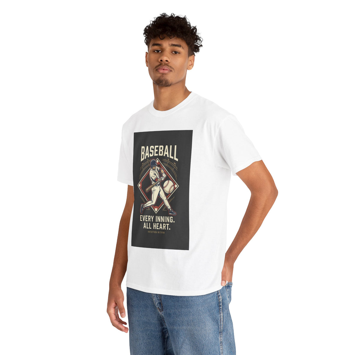 Every Inning, All Heart Baseball T-Shirt