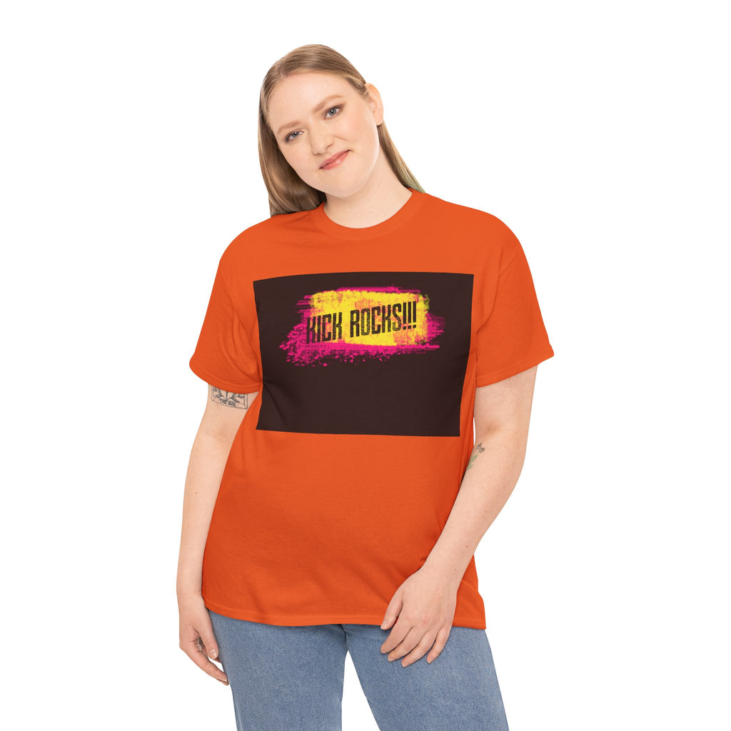 Kick Rocks Graphic Tee – Front Print | Intuition Within
