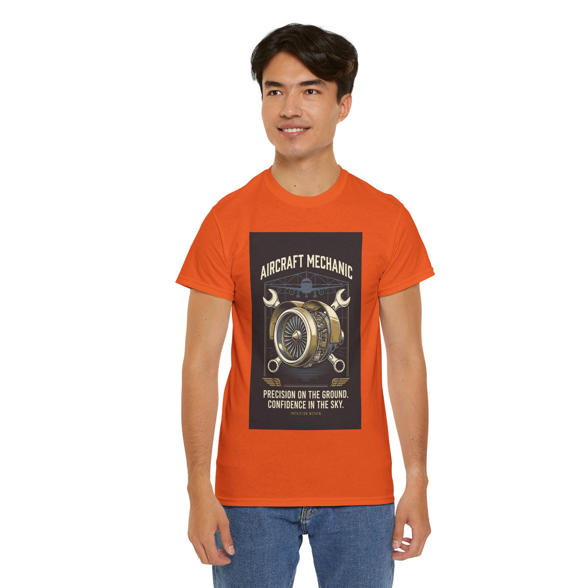 Aircraft Mechanic T-Shirt | Precision & Dedication
