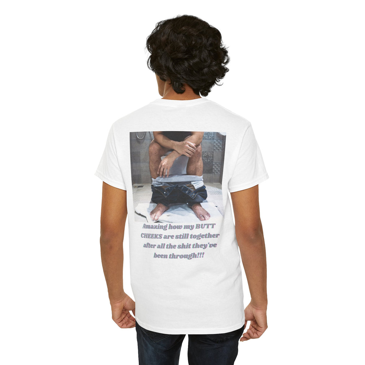 Still Together Bathroom Humor Tee – Back Print | Intuition Within