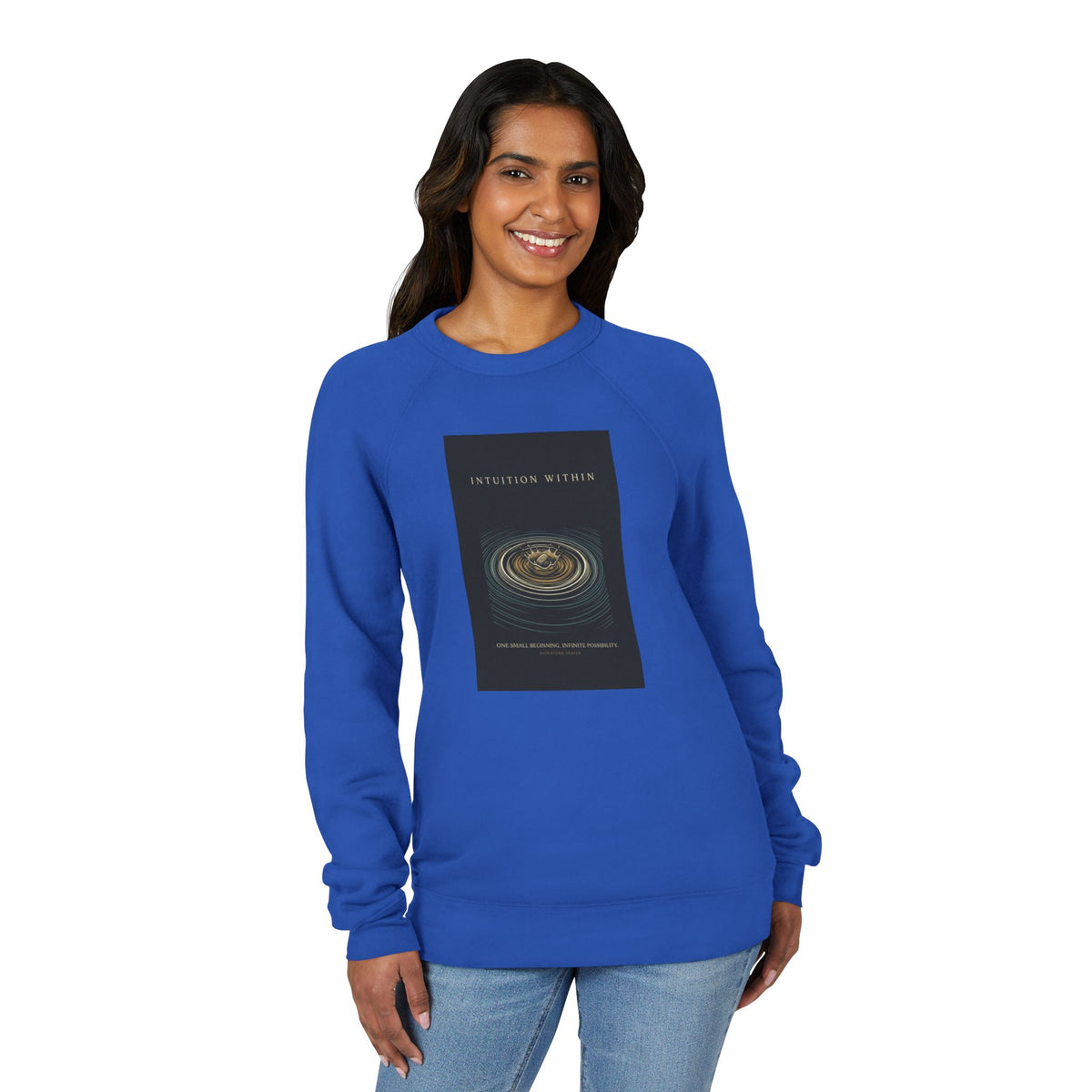 Cosmic Spiral Sweatshirt | Intuition Within Signature Series