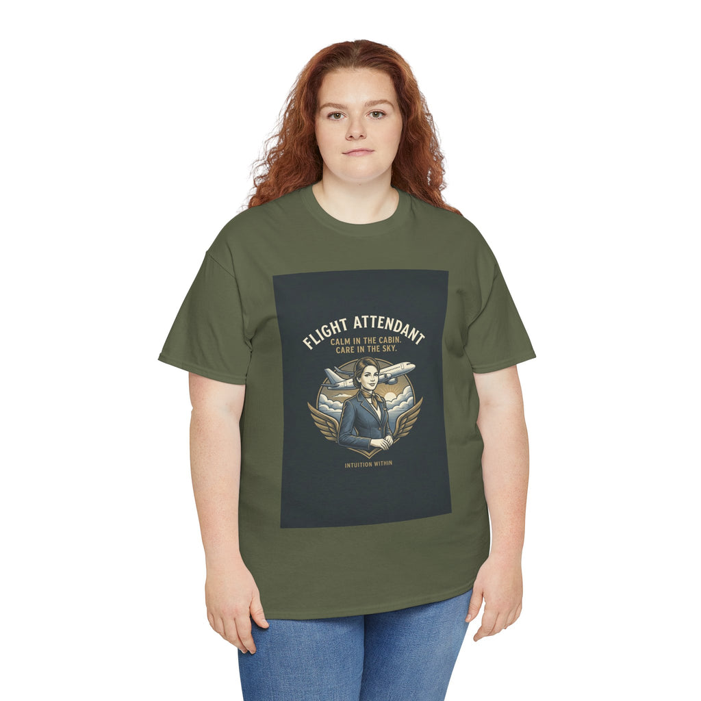 Flight Attendant T-Shirt | Calm in the Cabin