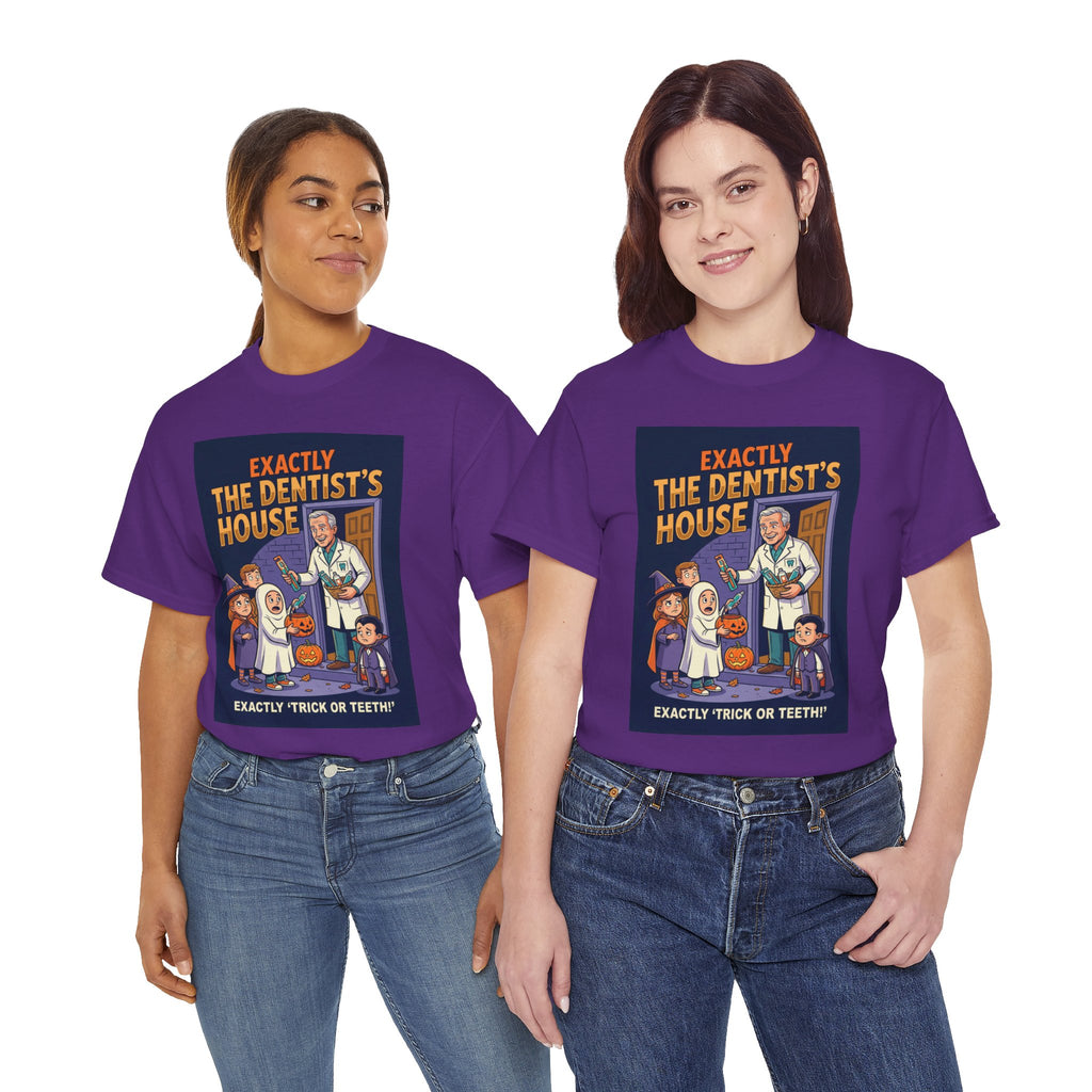 Trick or Teeth! Dentist Halloween T-Shirt | Dental Humor
