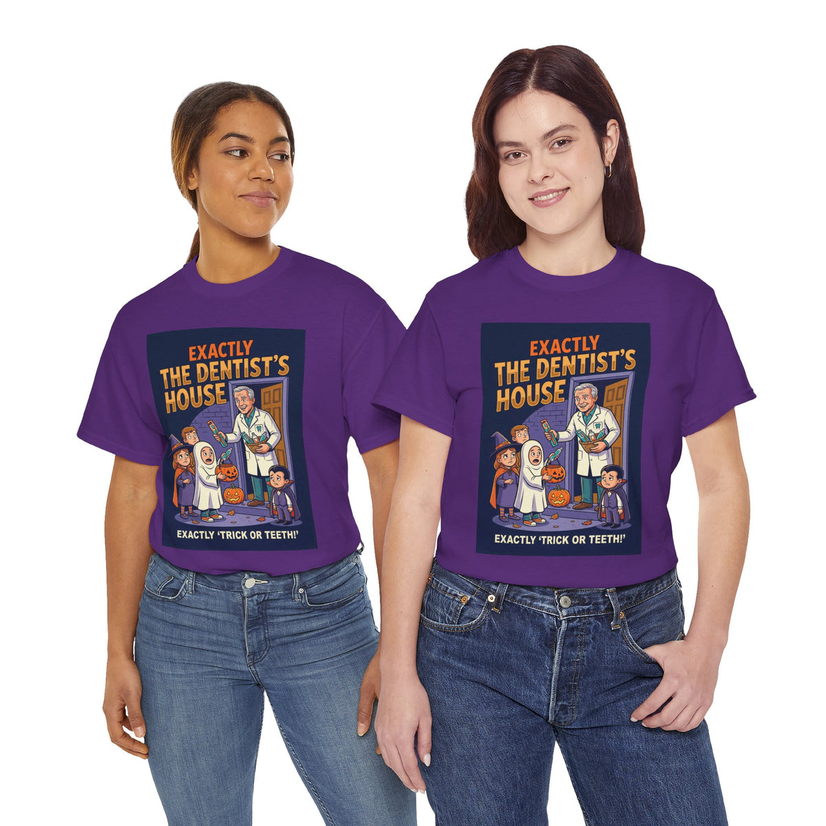 Trick or Teeth! Dentist Halloween T-Shirt | Dental Humor