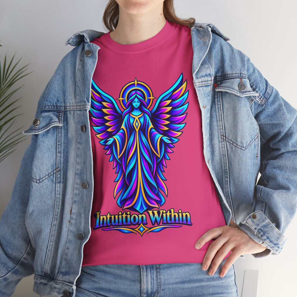 Intuition Within Angel Wings T-Shirt | Trust Your Inner Voice