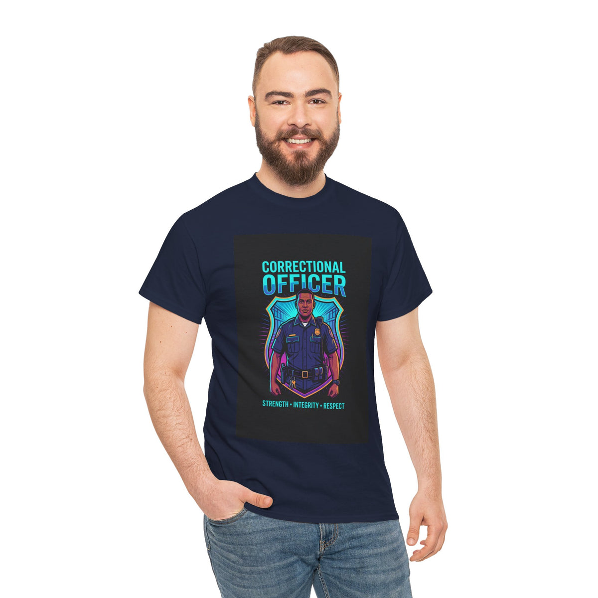 Correctional Officer T-Shirt | Strength, Integrity & Respect