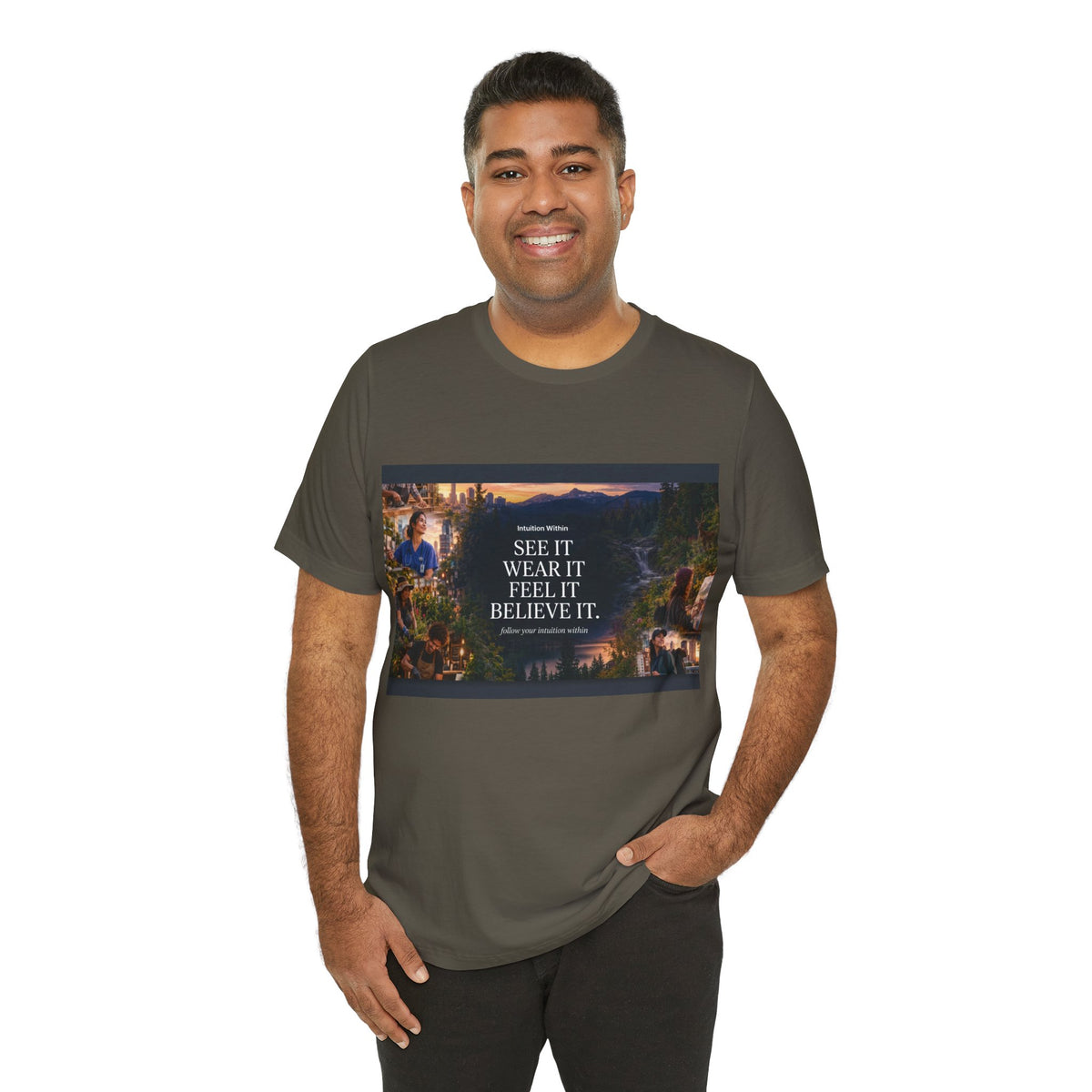 Intuition Within Signature Tee | See It, Wear It, Feel It, Believe It