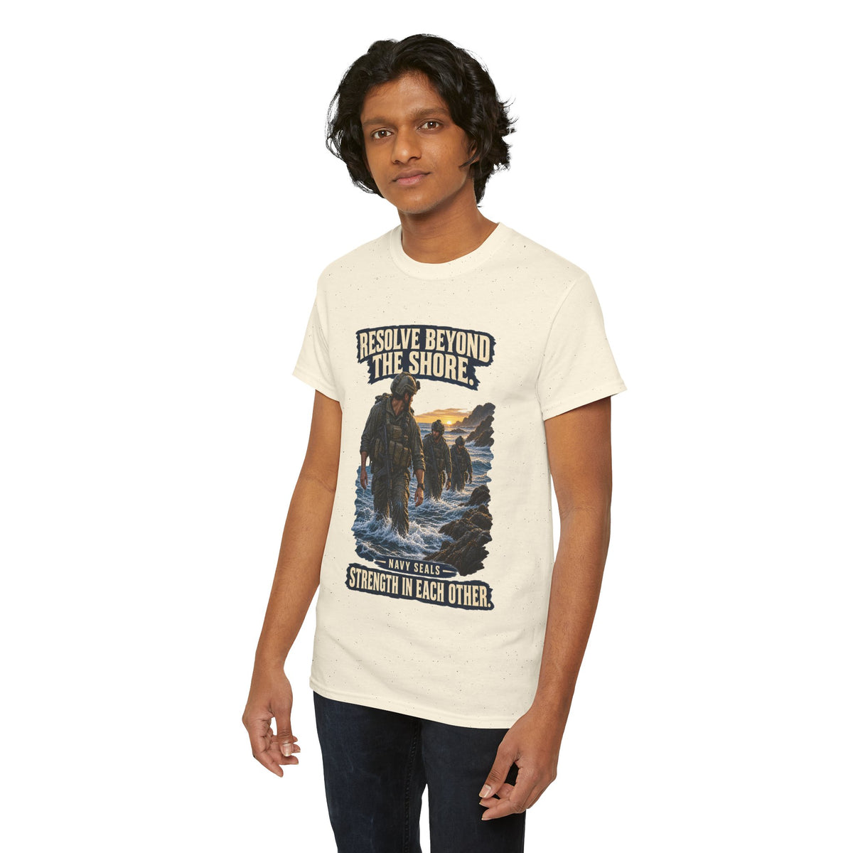 Resolve Beyond the Shore T-Shirt | Navy SEALs Tribute