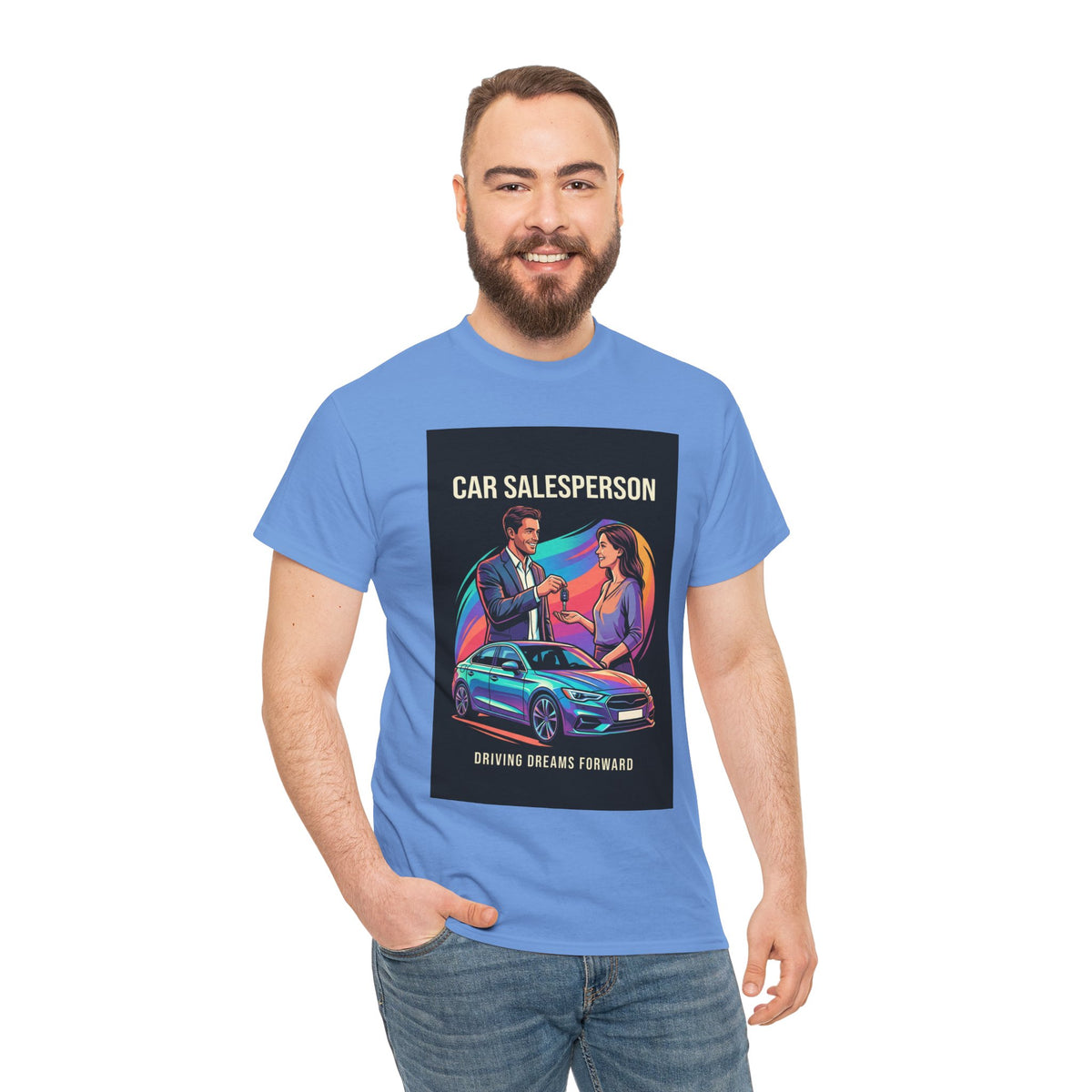 Driving Dreams Forward Car Salesperson T-Shirt
