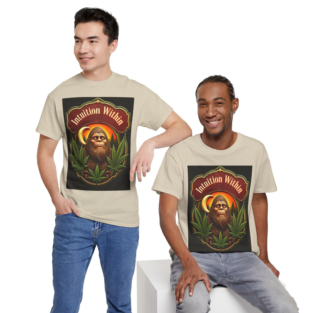 Bigfoot Crescent Moon Graphic Tee