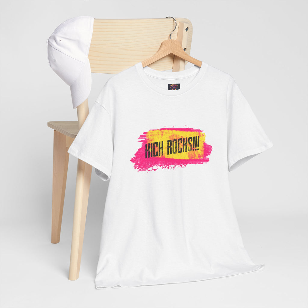 Kick Rocks Brushstroke Tee – Front Print | Intuition Within