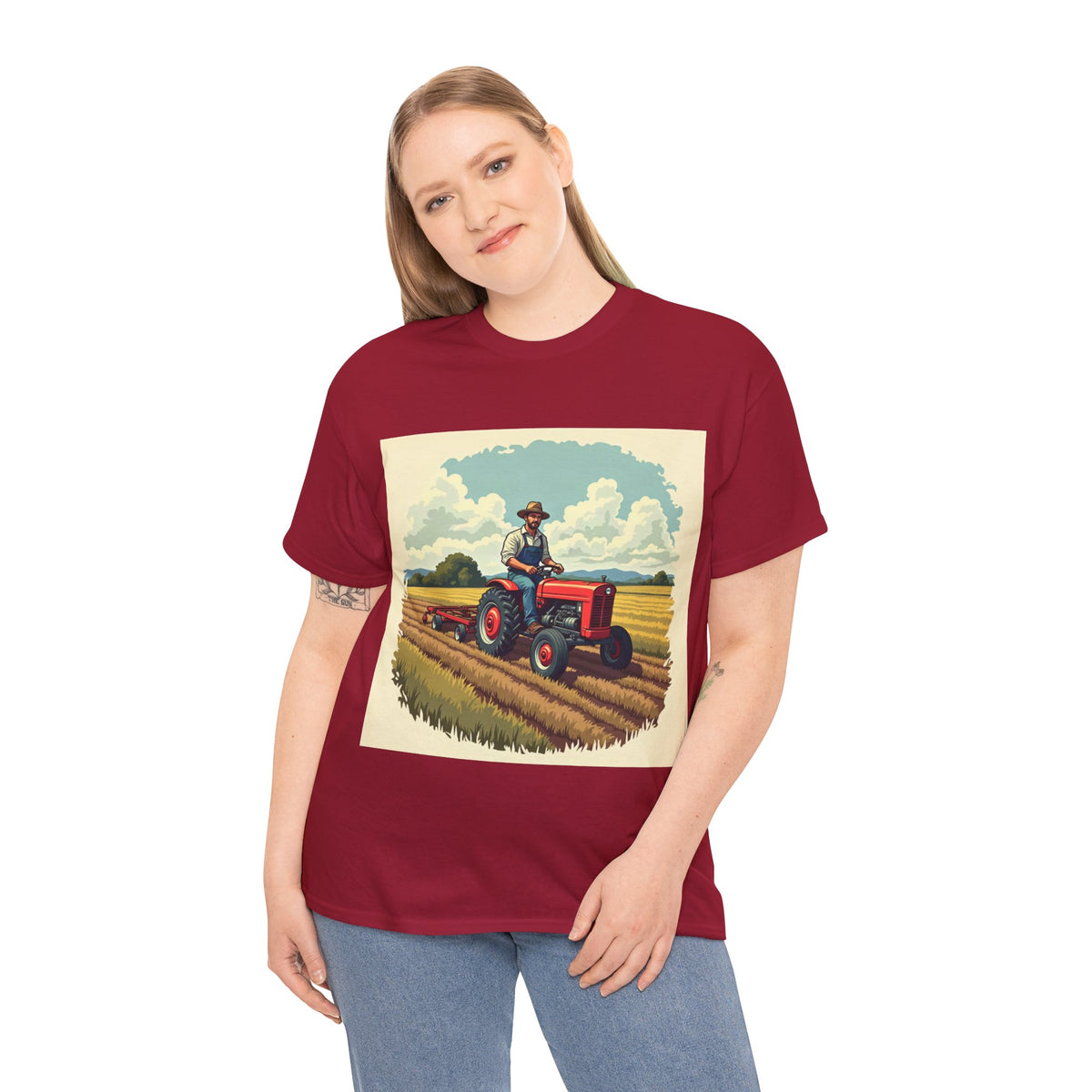 Farmer Vintage Tractor Tribute Tee
