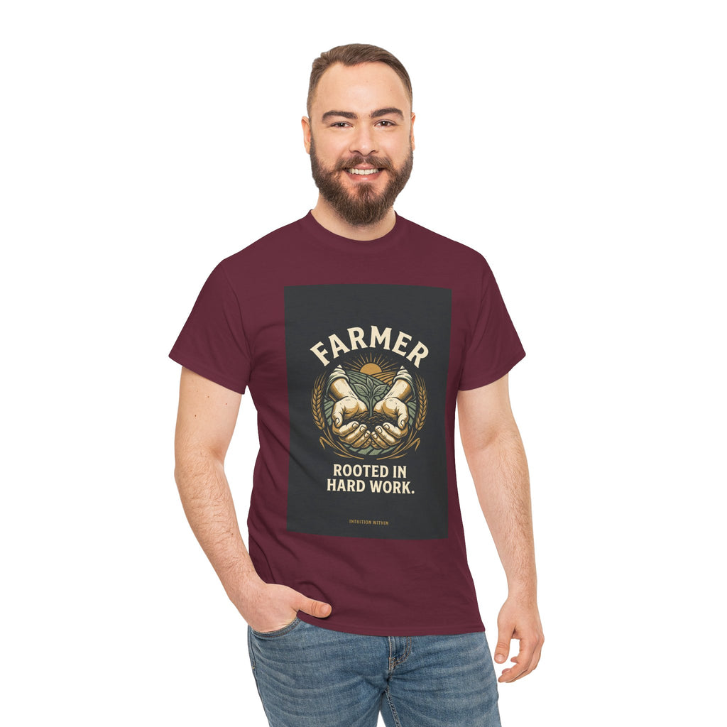 Rooted in Hard Work Farmer T-Shirt