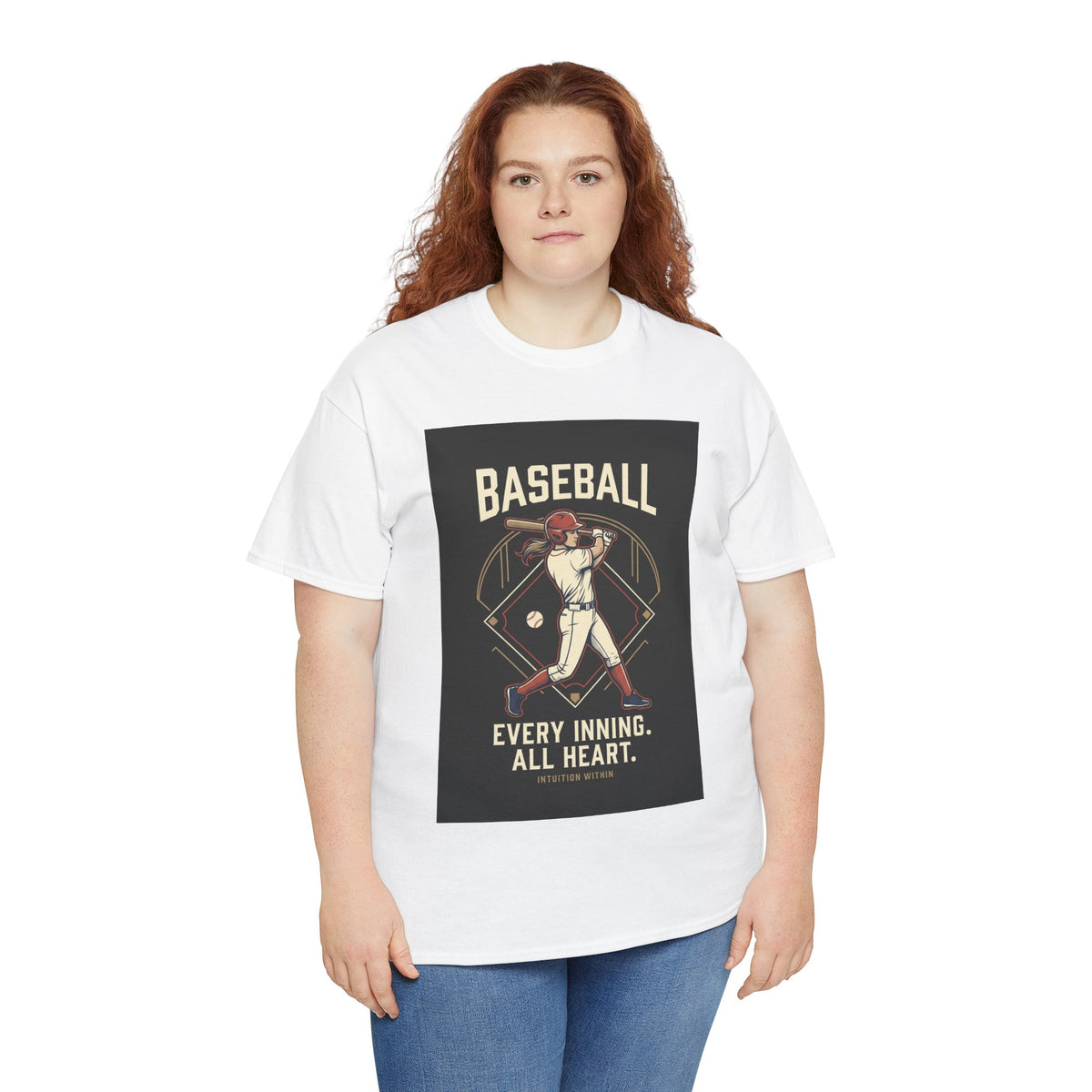 Every Inning, All Heart Baseball T-Shirt
