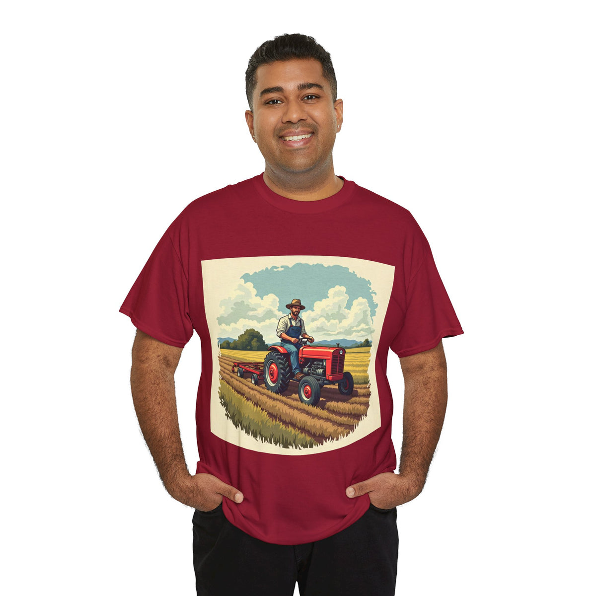 Farmer Vintage Tractor Tribute Tee