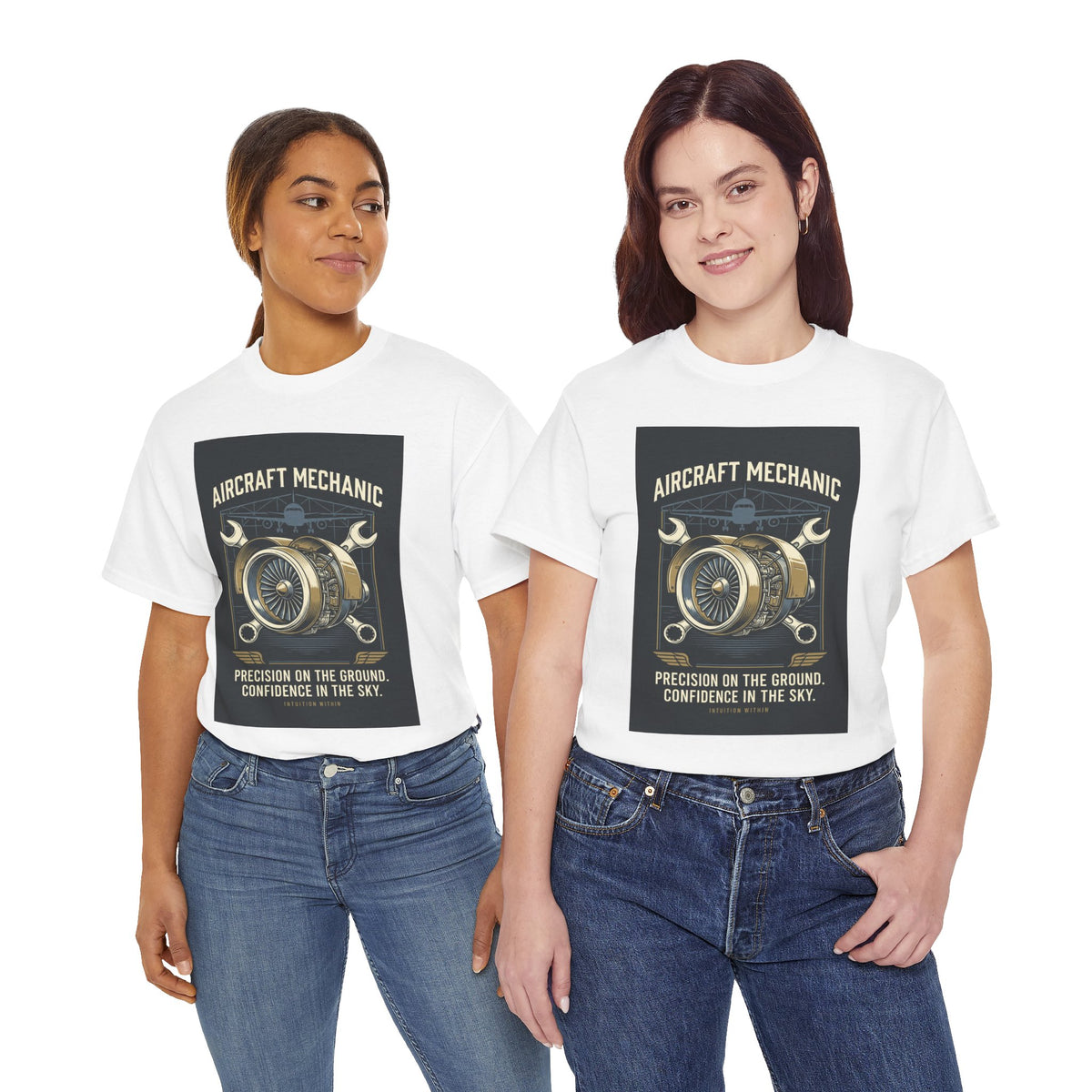 Aircraft Mechanic T-Shirt | Precision & Dedication
