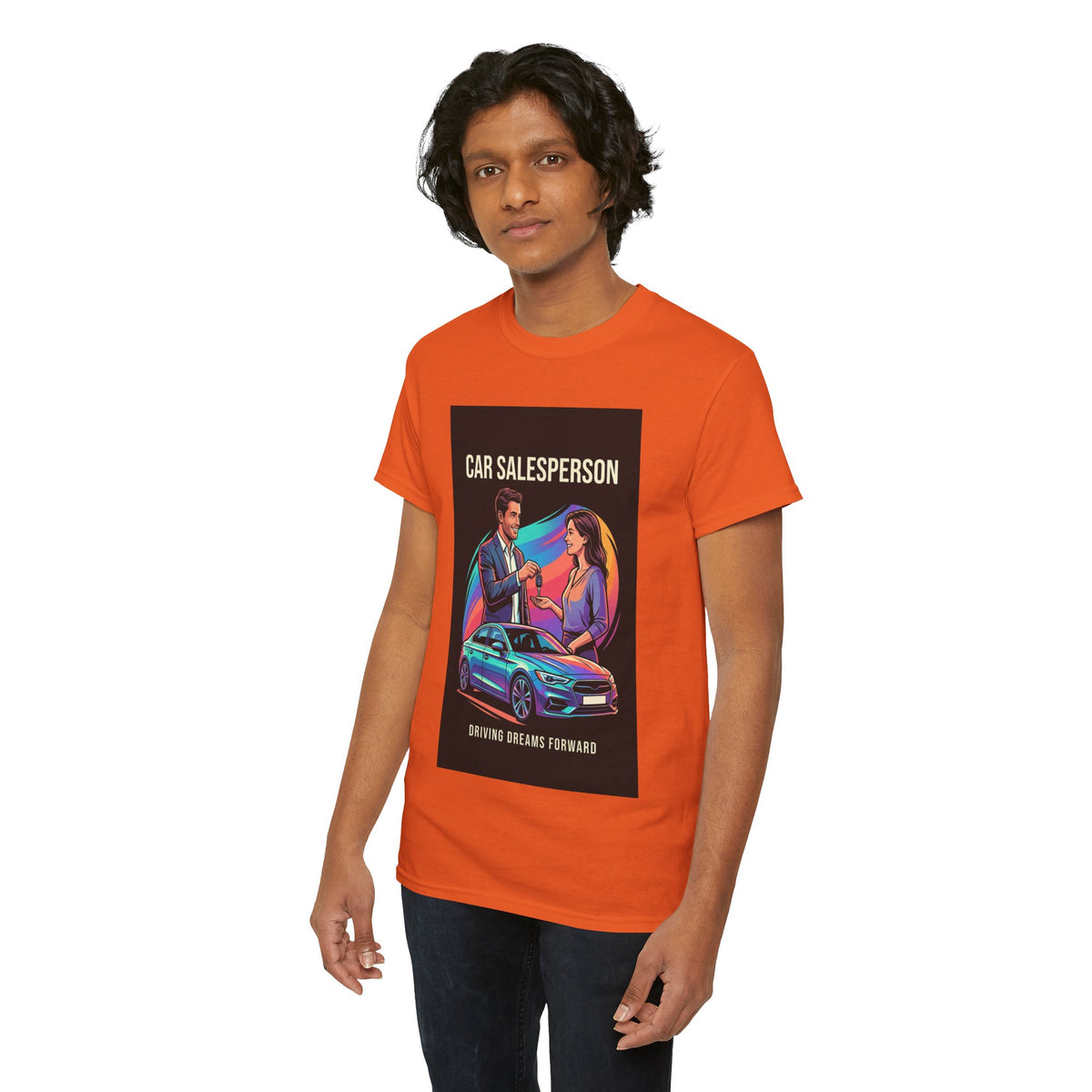 Driving Dreams Forward Car Salesperson T-Shirt