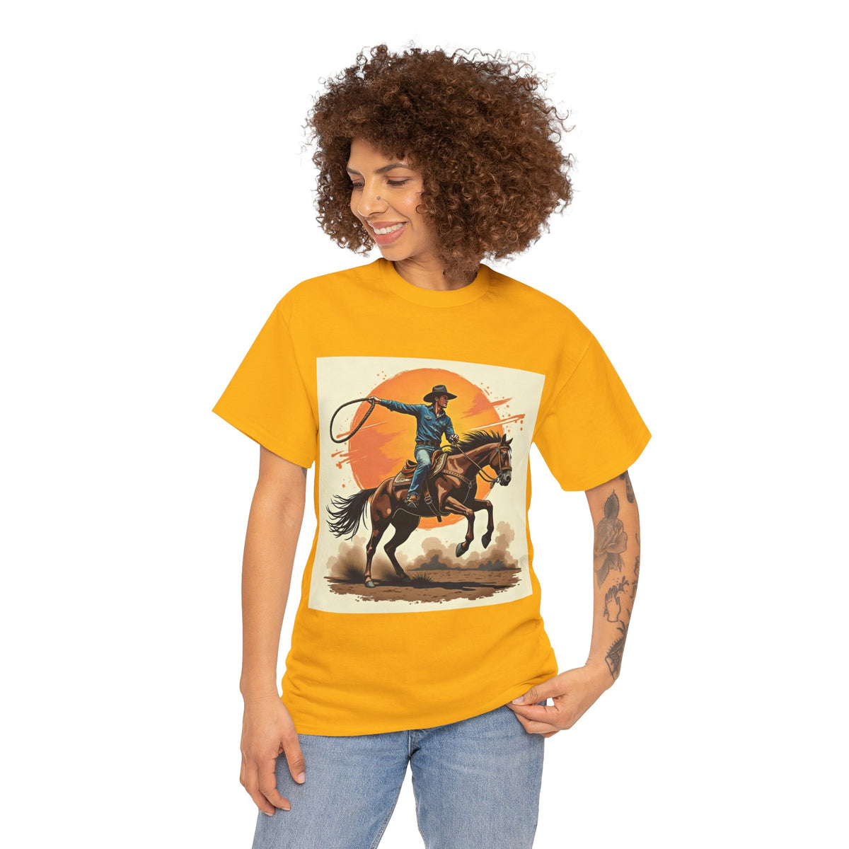 Rodeo Rider Western Tribute Tee