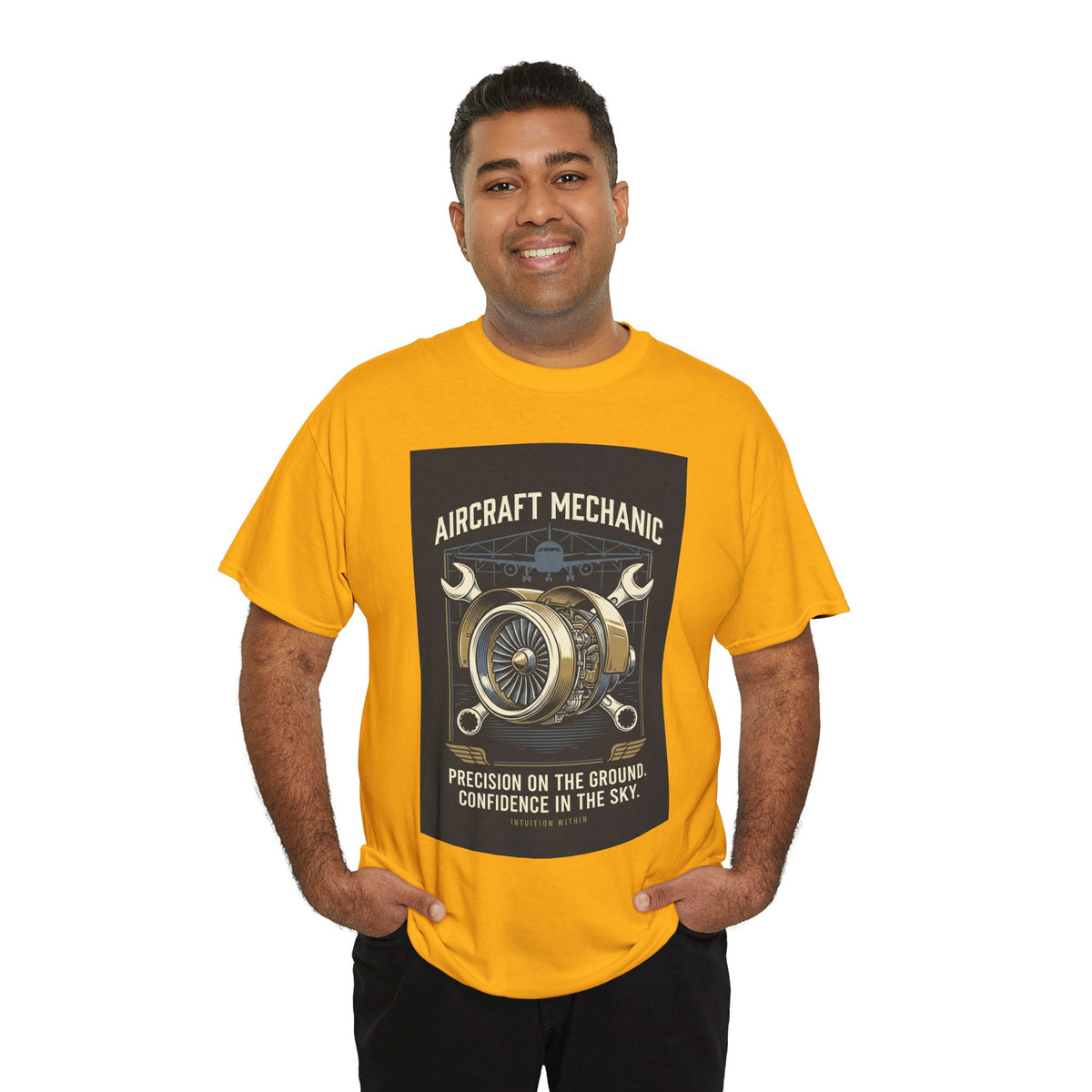 Aircraft Mechanic T-Shirt | Precision & Dedication