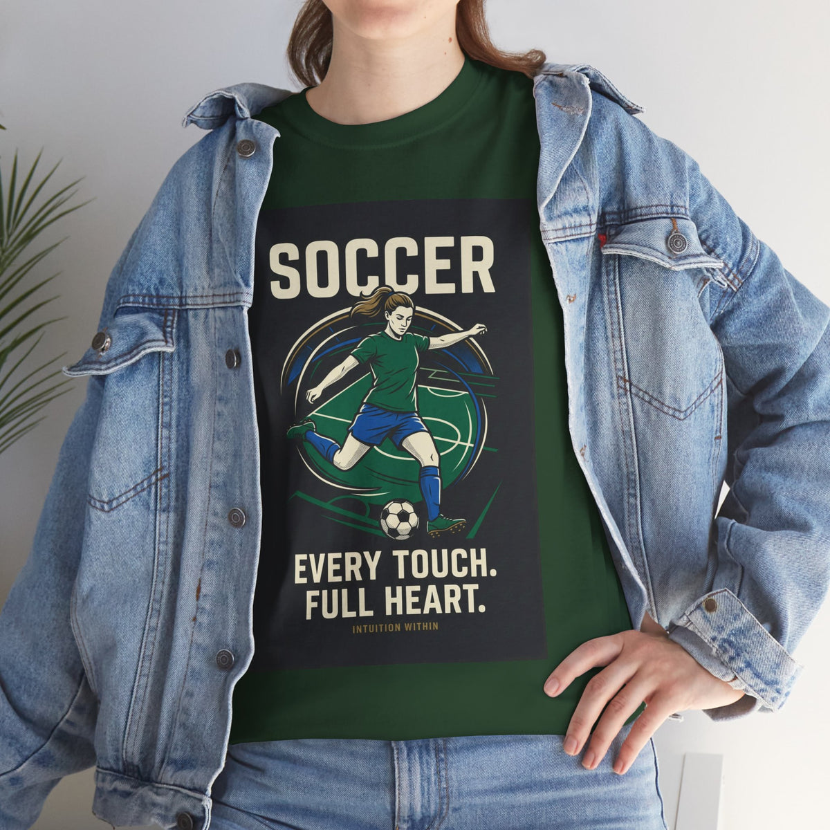 Every Touch, Full Heart Soccer T-Shirt