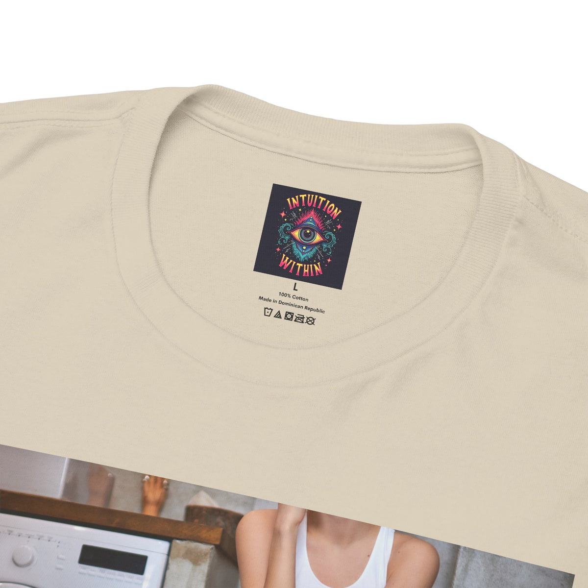 Still Together Bathroom Humor Tee – Female Design, Front Print | Intuition Within