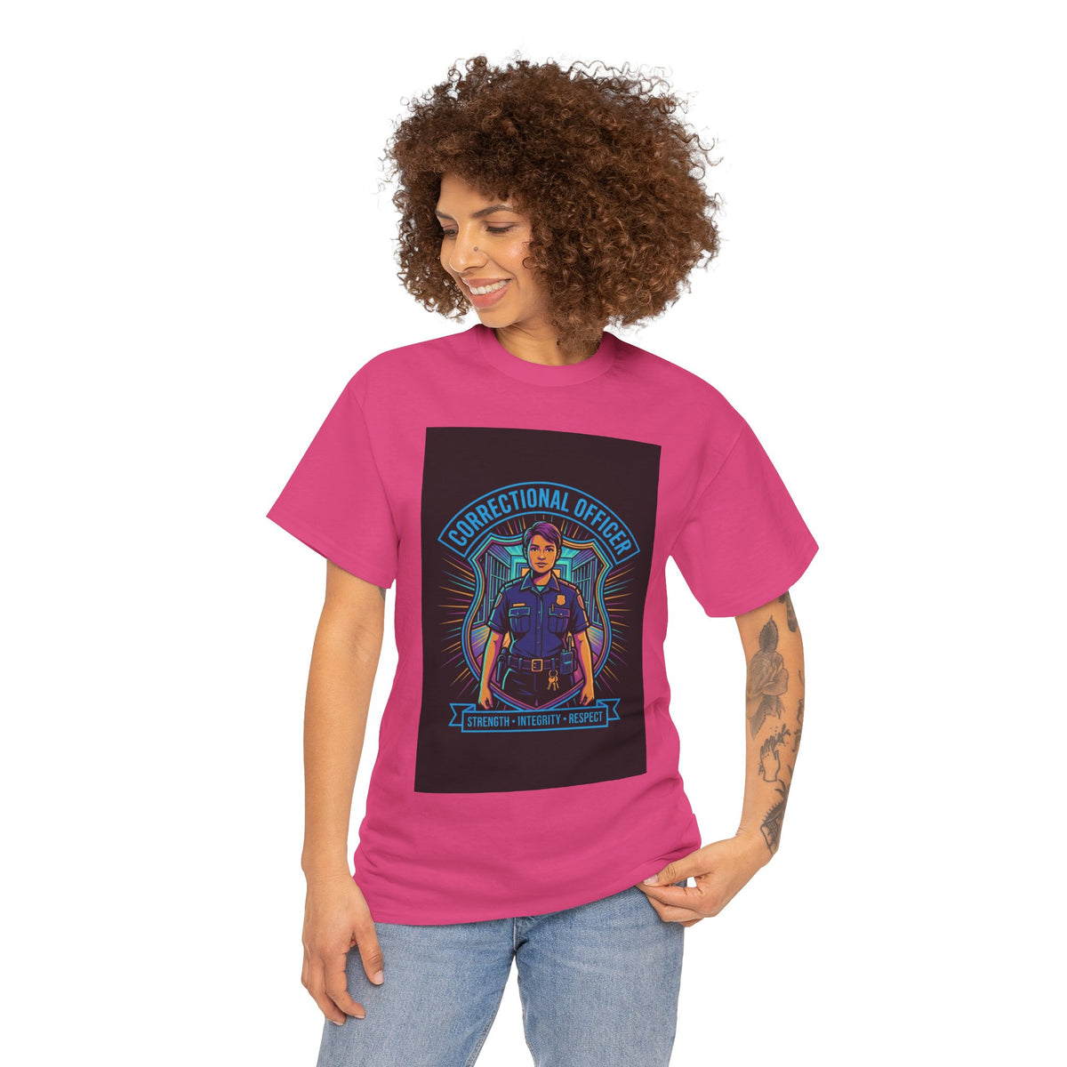 Corrections Officer Tribute Graphic T-Shirt
