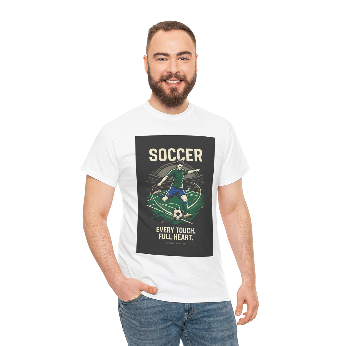 Every Touch, Full Heart Soccer T-Shirt