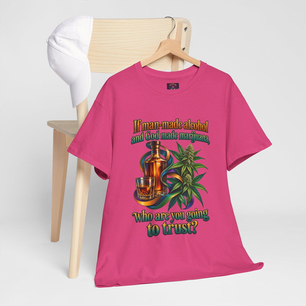 Homemade Alcohol & Cannabis Humor T-Shirt