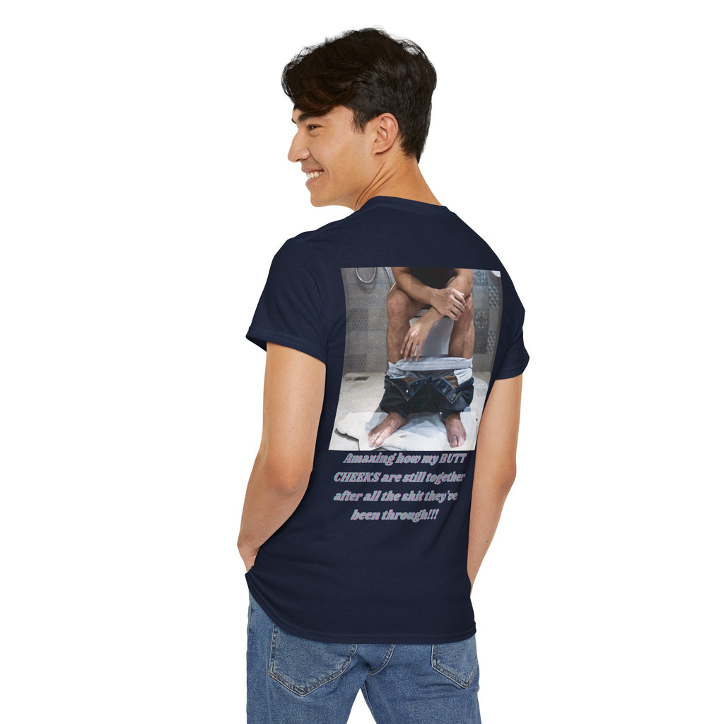 Still Together Bathroom Humor Tee – Back Print | Intuition Within