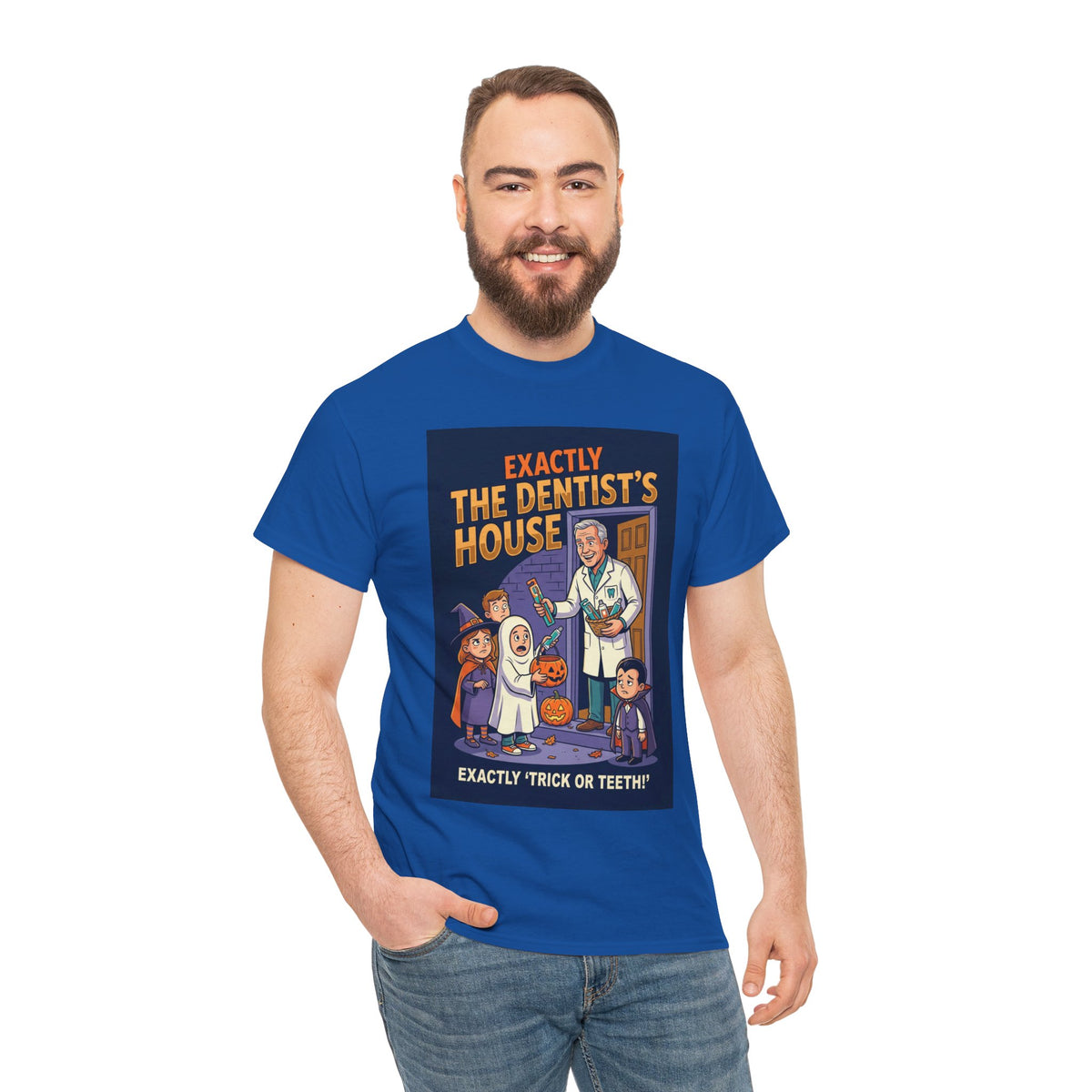Trick or Teeth! Dentist Halloween T-Shirt | Dental Humor