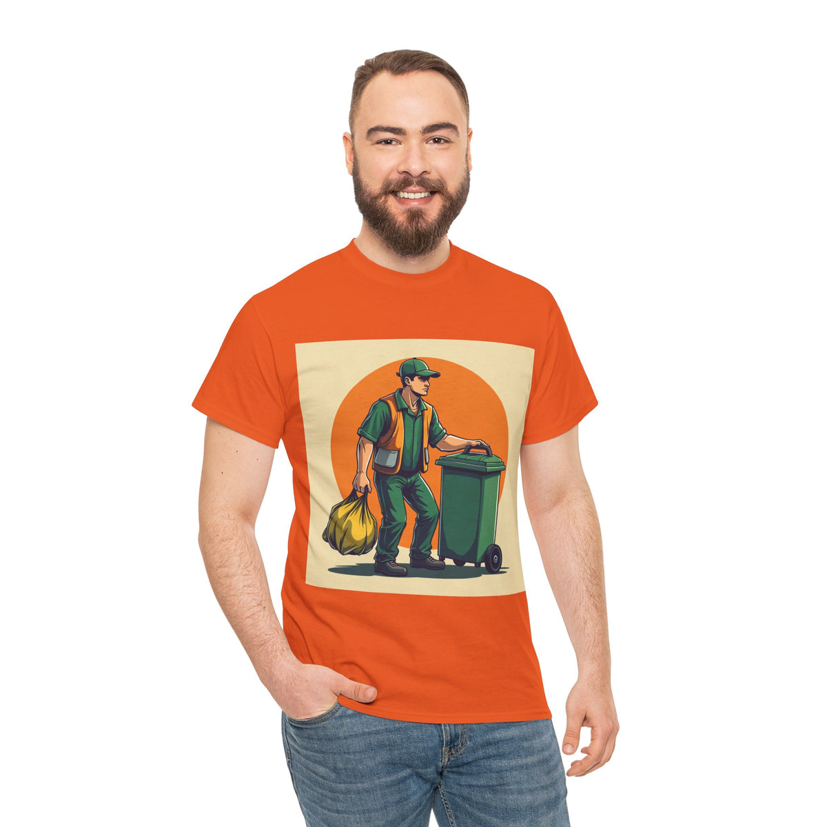 Garbage Collector Retro Tribute Tee
