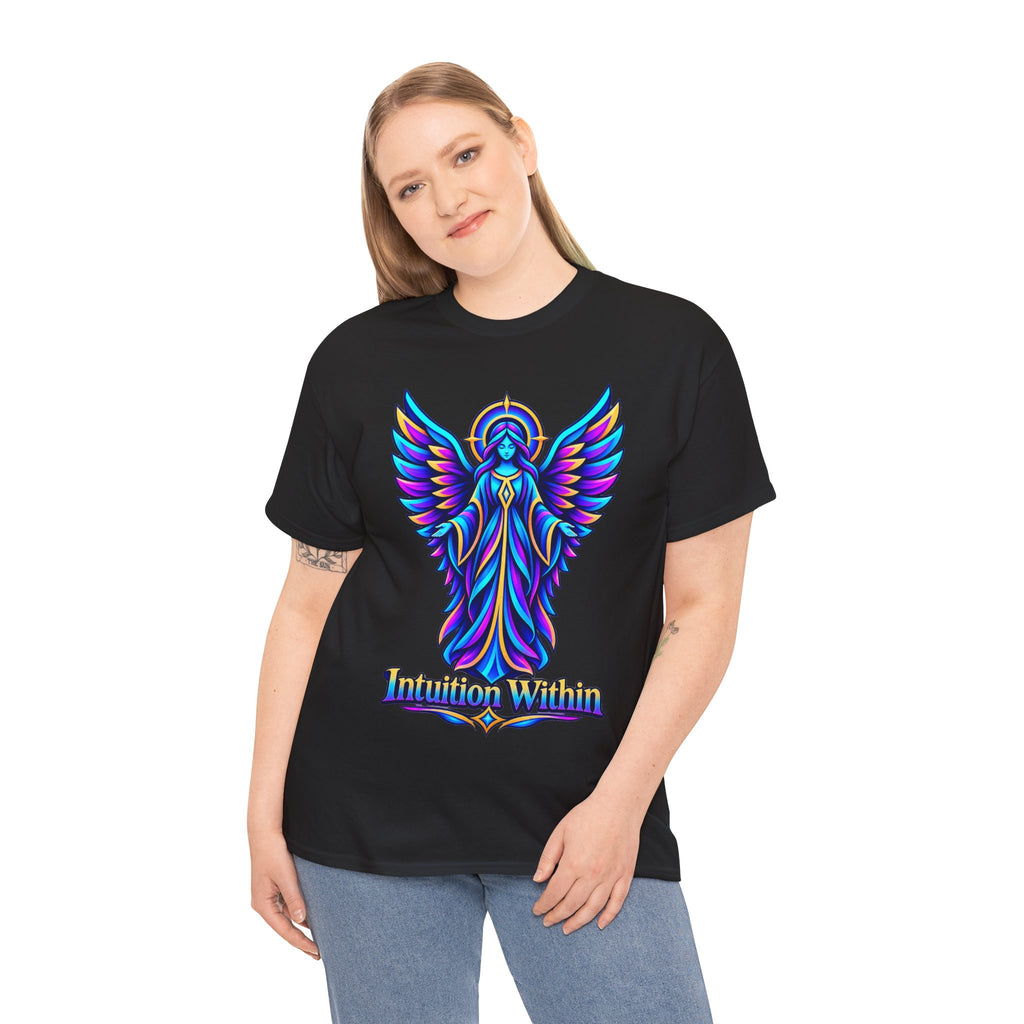 Intuition Within Angel Wings T-Shirt | Trust Your Inner Voice