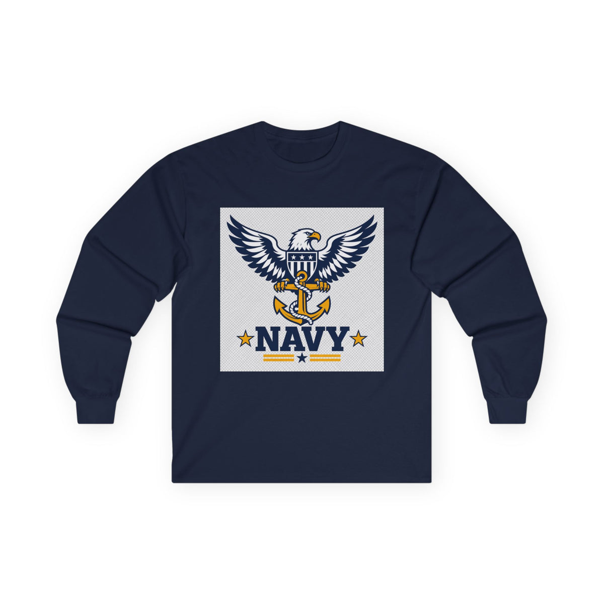 Navy Tribute Long Sleeve Tee